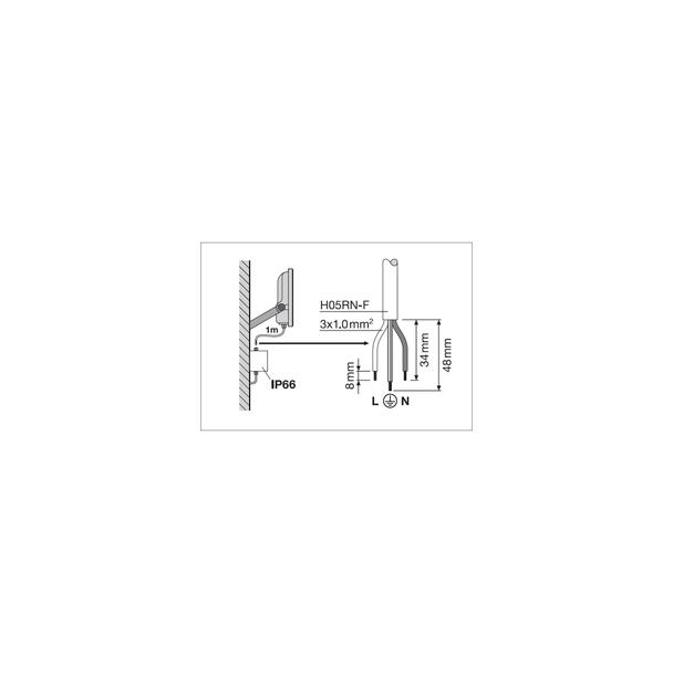 FL 20 P 17W 2K4LM 830 PS SY100 BK  LEDV