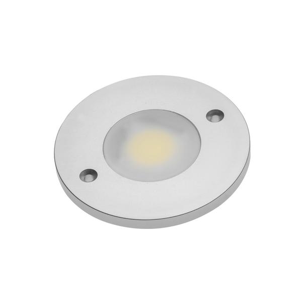 GTV OPRAWA LED COB JOVITA OKRĄGŁA, 3W, 12V DC, 1X COB, CIEPŁY BIAŁY, 150cm PRZEWÓD Z MINIAMP (2 WKRĘTY) LD-OJVCOB-CB GTV Poland