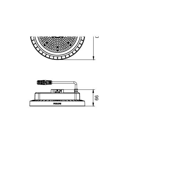 Oprawa Highbay Coreline BY121P G5 126W 20000lm IP65 6500K barwa zimna LED200S/865 PSU WB 5 lat gw. 9,11402E+11 PHILIPS