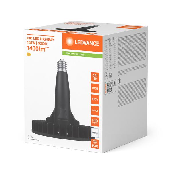 Lampa HID LED HB 105W/840 230V UN E40 4X1 LEDV