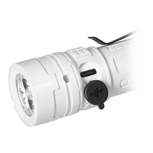 Latarka LED, 200lm, 300mAh, klips LT-29 ORNO