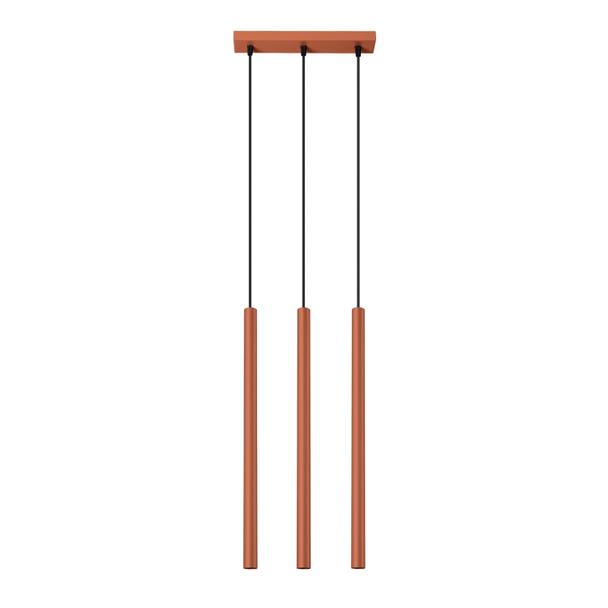 Sollux Lampa wisząca PASTELO 3 ochra czerwona SL.1526