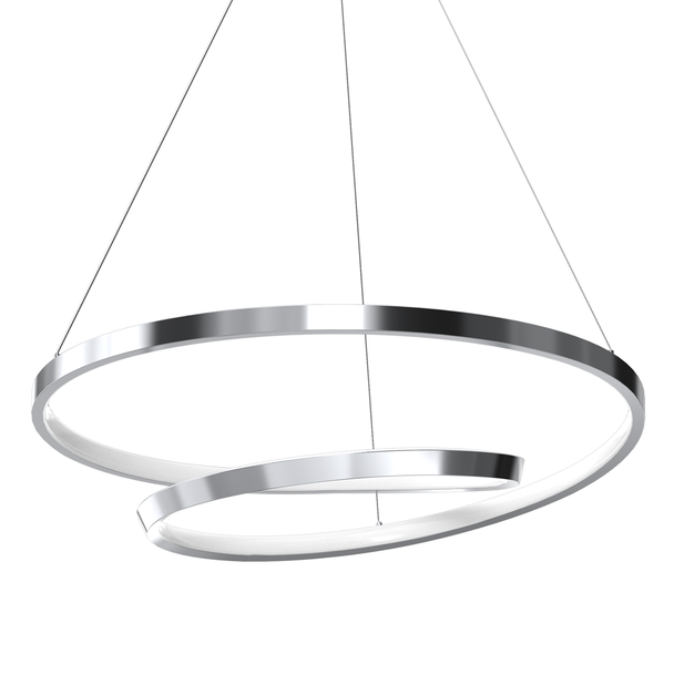 Lampa wisząca LUCERO chrom 48W LED MILAGRO ML7949 Milagro