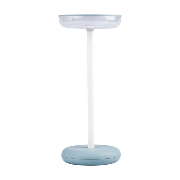 FLUXY LED IP44 BL Lampka stołowa bezprzewodowa FLUXY LED IP44 BL barwa ciepłobiała 3000K max 82Lm ko 37312 KANLUX