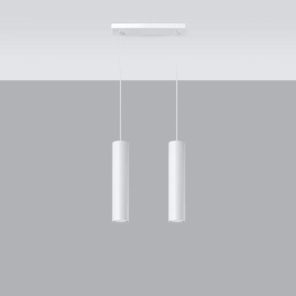 Lampa wisząca LAGOS 2 biały