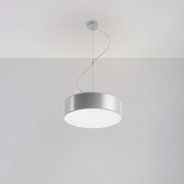 Sollux Lampa wisząca ARENA 35 szara SL.0116