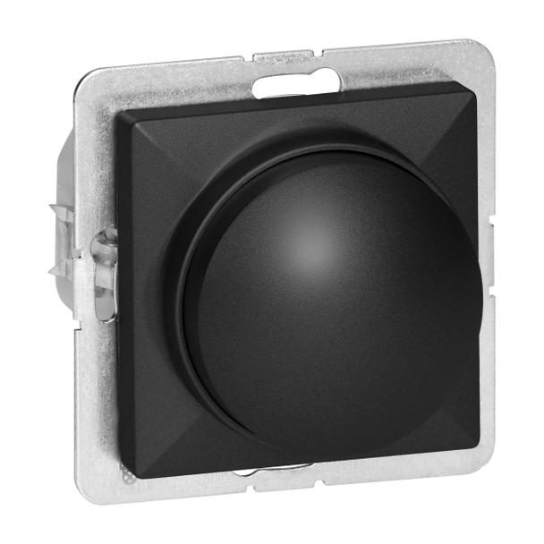Ściemniacz obrotowy LED Pearl, 230V, 50Hz, Pmin:3W, Pmax:35W, SO-1P/LED, czarny OR-OE-7716/LED/B ORNO