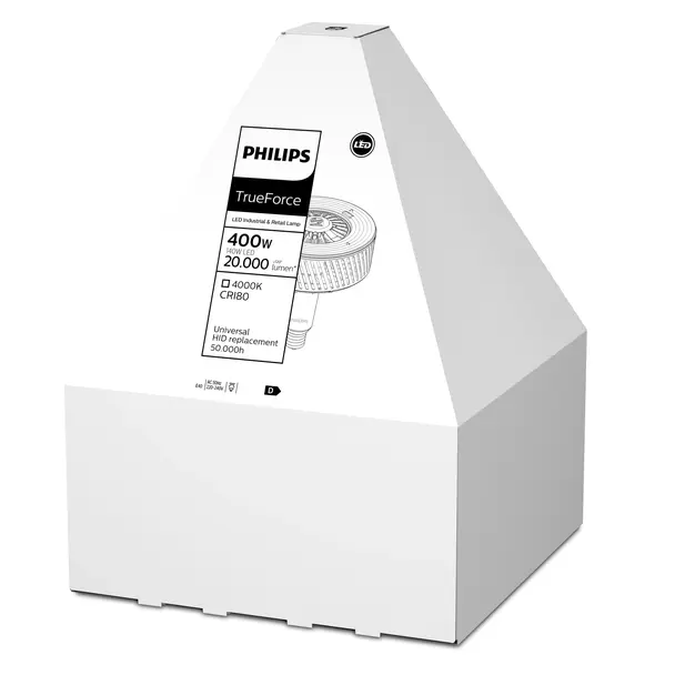 Żarówka LED 140W=400W 20000lm 4000K barwa neutralna TForce LED HPI UN 140W E40 840 WB 5 lat gw. PHIL 9,29002E+11 PHILIPS