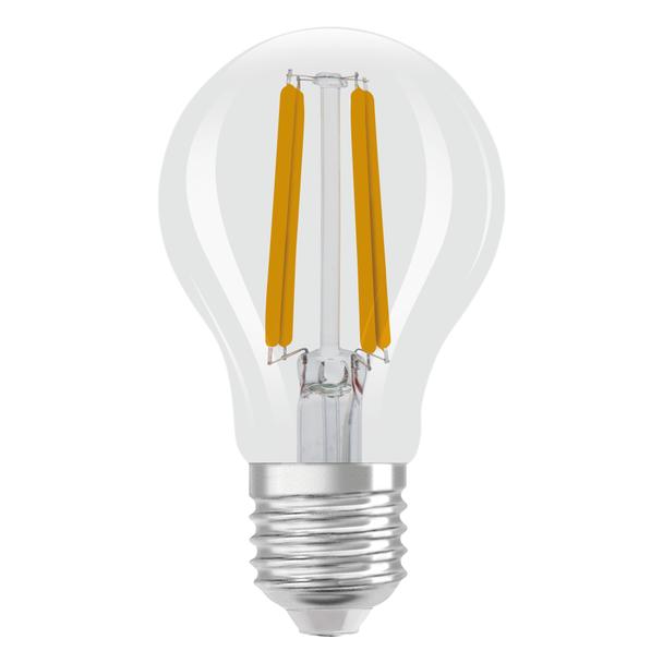 Lampa LED Classic A75 energooszczędna szkło przezroczyste 5W 830 E27 OSRAM