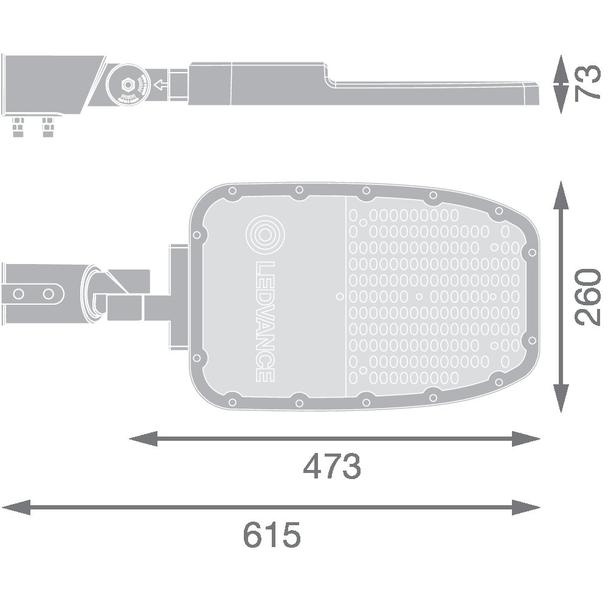 Oprawa SL AREA SPD LA V 120W 730 RV35ST GY