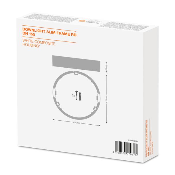 Ramka DOWNLIGHT SLIM FRAME DN155 WT