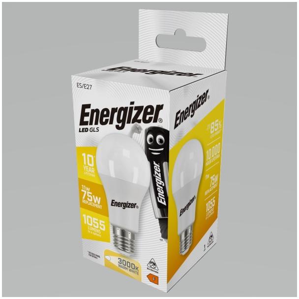 ŻARÓWKA LED 1055LM 75W E27 ciepła biel 3000K 220-240V ENERGIZER S18537 SELVISTA