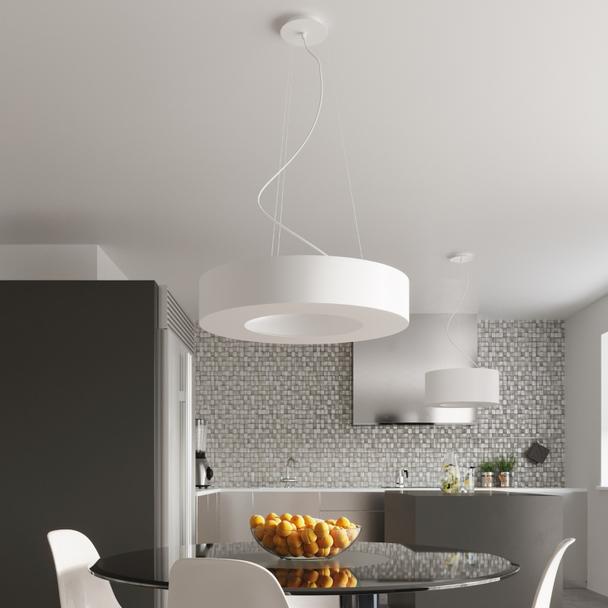Sollux Żyrandol SATURNO SLIM 70 biały SL.0753