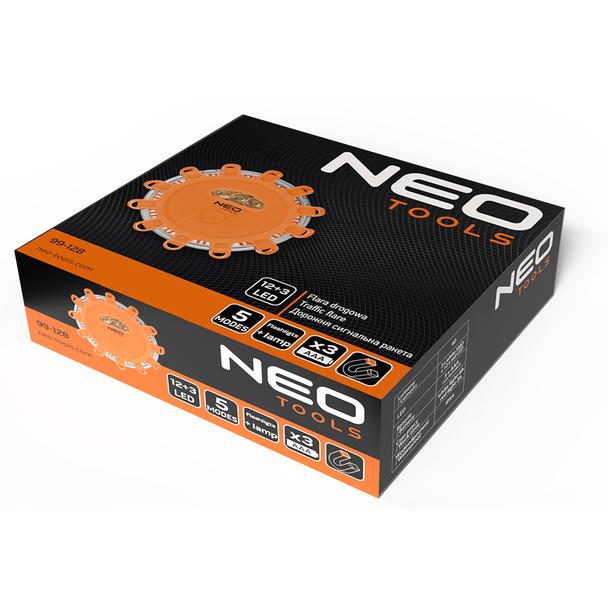 Flara drogowa lampa ostrzegawcza samochodowa światło awaryjne LED magnes NEO 99-128 GTX Poland