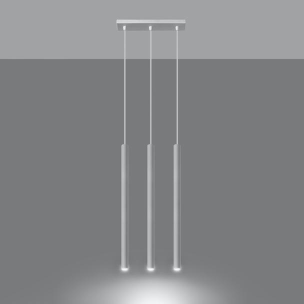 Sollux Lampa wisząca PASTELO 3 biała SL.0466