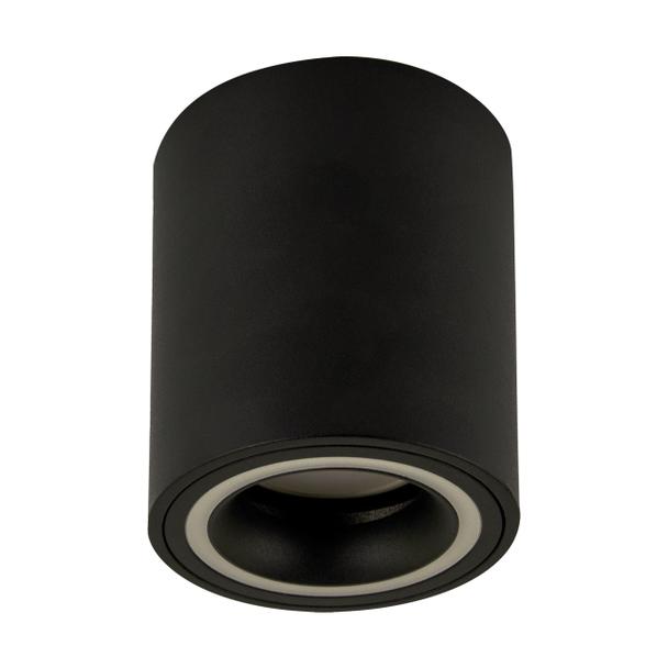 Oprawa sufitowa spot tuba czarna GU10 INDI 04046 IDEUS