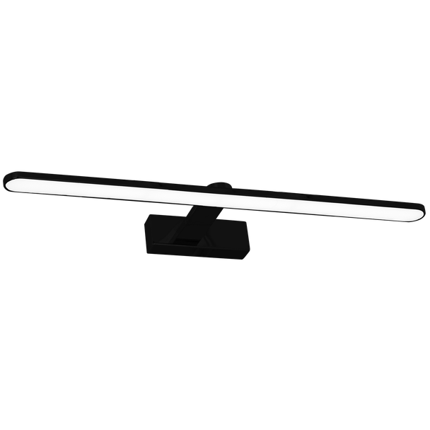 kinkiet łazienkowy nad lustro LED Splash Black 12W 840lm 4000K IP44 ML5616 Milagro