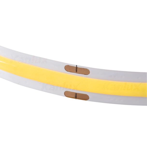LCOB 8W/M 12 IP65-NW Taśma LED rolka 5m 12 DC LCOB 8W/M 12 IP65-NW barwa biała 4000K 1m = 720Lm Ra90 33367 KANLUX
