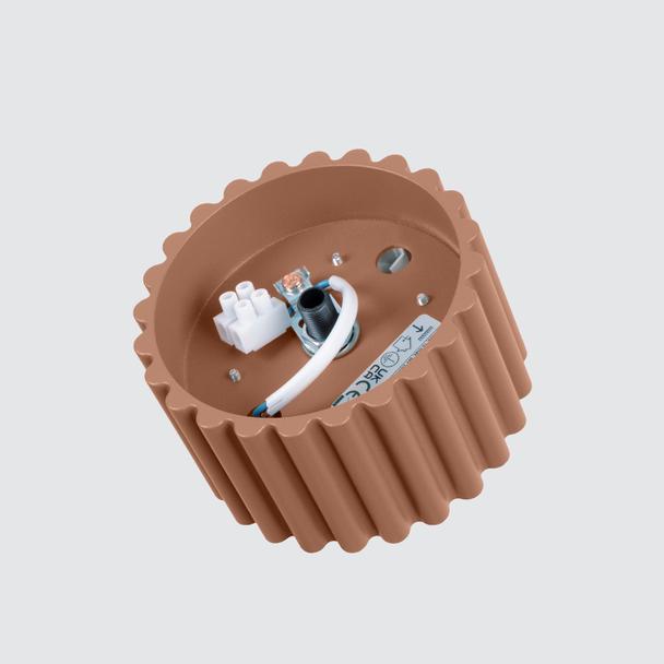 SOLLUX Plafon AURA 1 mocca Gx53 ; SL.1807