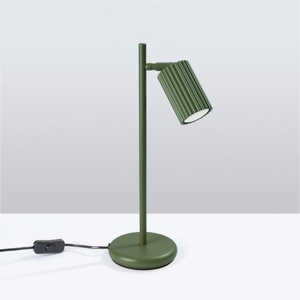 Sollux Lampa biurkowa KARBON zielona oliwka SL.1624