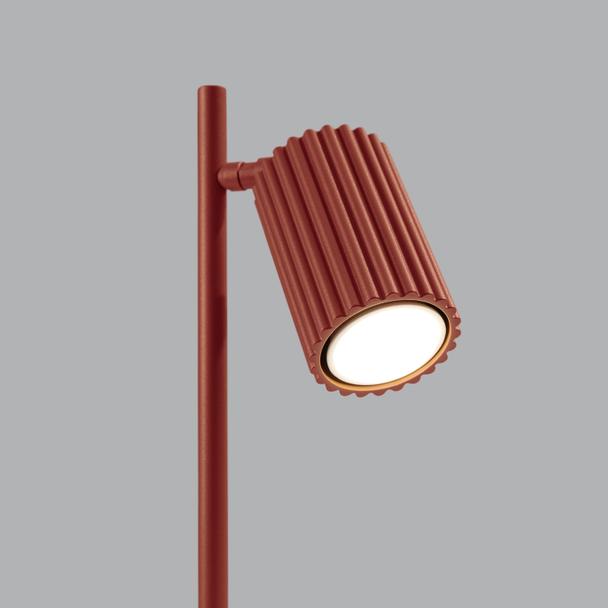 Sollux Lampa biurkowa KARBON ochra czerwona SL.1643