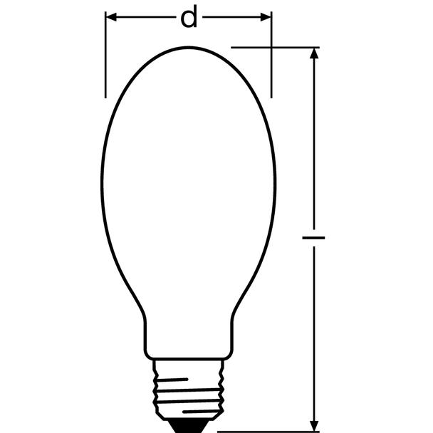 NAV-E 400W E40 RWL1 OSRAM