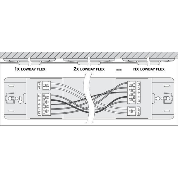 Oprawa LOW BAY FLEX 1200 P 42W 840 W