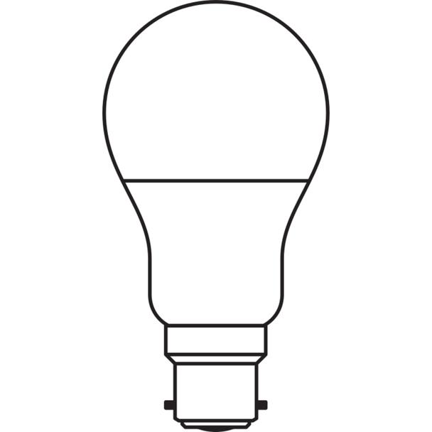 Lampa LED BASE Classic A60 8,5W/827 230V plastik B22D FS3 OSRAM