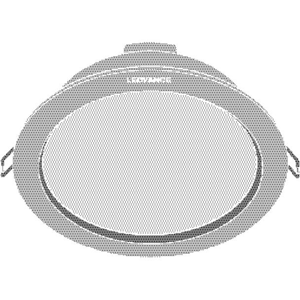 Oprawa DOWNLIGHT IP44 DN 165 13W 840 WT