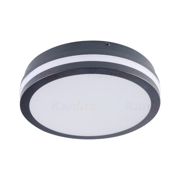 Plafoniera LED 18W neutralna IP54 BENO 1400lm IP54 Grafitowy 33348 KANLUX