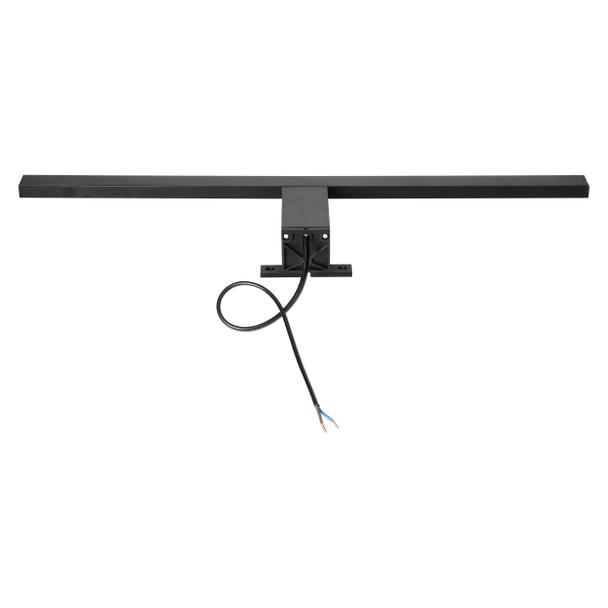 NORTES LED 12W, lampa nad lustro, 900lm, 4000K, dł. 50 cm, aluminium, czarna AD-OM-6208L4/B ORNO