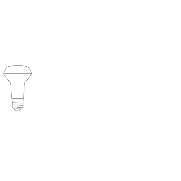 Lampa LED SMART+ WiFi Spot R63 Glas RGBW 60 6W/ E27