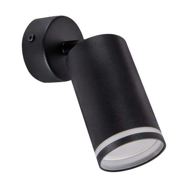 Oprawa ścienno-sufitowa ZULA SPT GU10 BLACK 03996 IDEUS