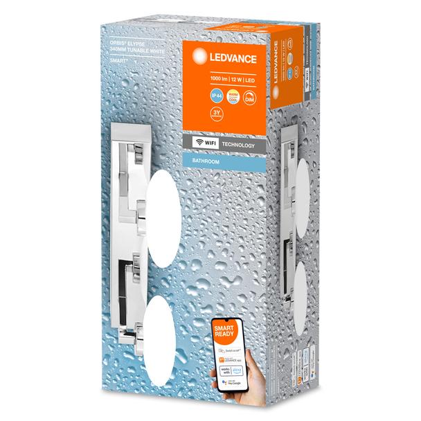 Oprawa SMART+ WIFI ORBIS ELYPSE340 IP44 TW CR