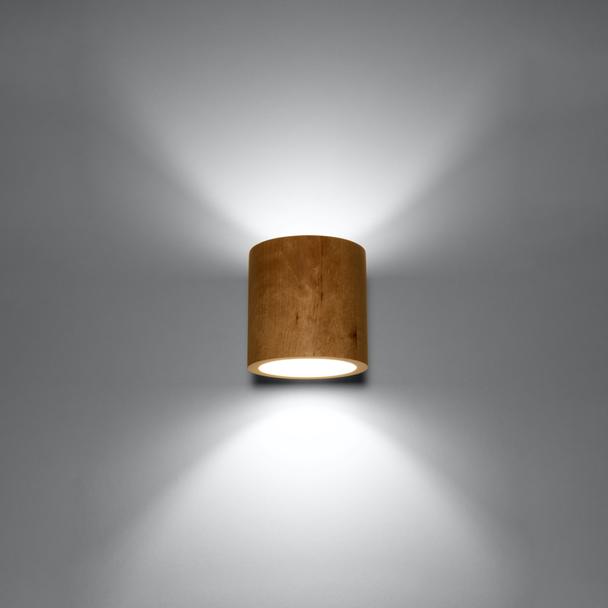 Sollux Kinkiet ORBIS naturalne drewno SL.0490
