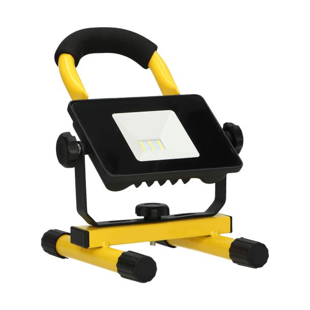 BATRI LED 10W, Naświetlacz roboczy, przenośny z akum., 800lm, IP65, 6500K, 2200mAh AD-NR-6201L6 ORNO