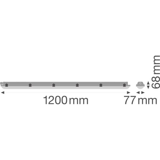 Oprawa DAMP PROOF LED VALUE 1200 20W 4000K IP65
