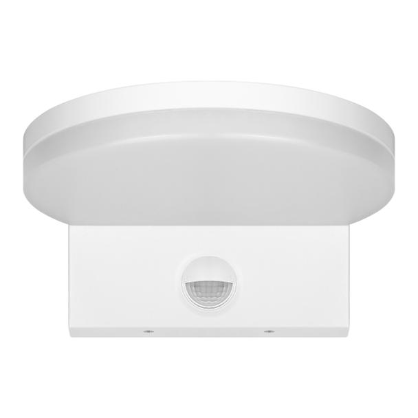 ASPEN LED 15W, oprawa ogrodowa z czujnikiem ruchu PIR, 1300lm, IP65, 4000K, biała AD-OP-6604WLPMR4 ORNO