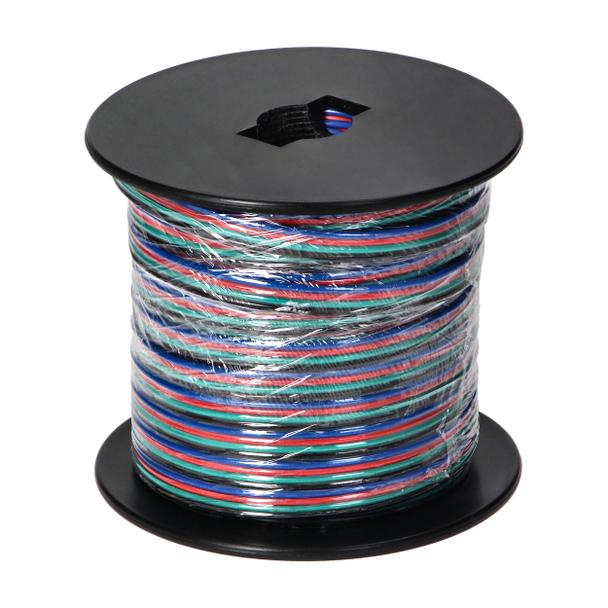 Przewód do taśm LED RGB, 4x0,35mm2, 25m AD-TL-6498/RGB/25M ORNO