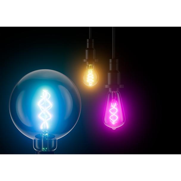 Lampa LED SMART WFA30D4,5W/827230VFilament szkło przezroczysteRGBWE27FS1LEDV