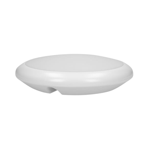 LAPIS LED 12W, plafon oświetleniowy z mikrofalowym czujnikiem ruchu, 800lm, IP65, 4000K, IK10, poliw AD-PL-6118WLPMM4 ORNO
