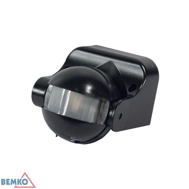 CZUJNIK RUCHU 1200W 180* CZARNY B50-SES09BL BEMKO