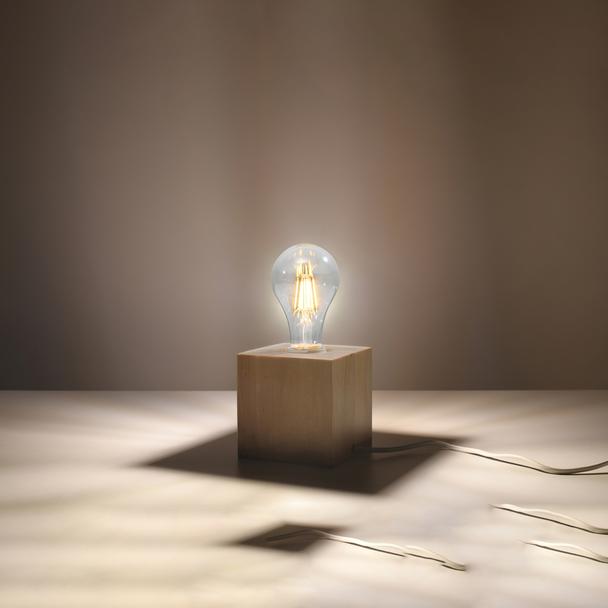 Sollux Lampa biurkowa ARIZ naturalne drewno SL.0677