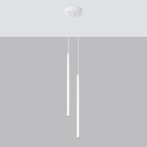 Sollux Lampa wisząca PASTELO 2 biała SL.1303