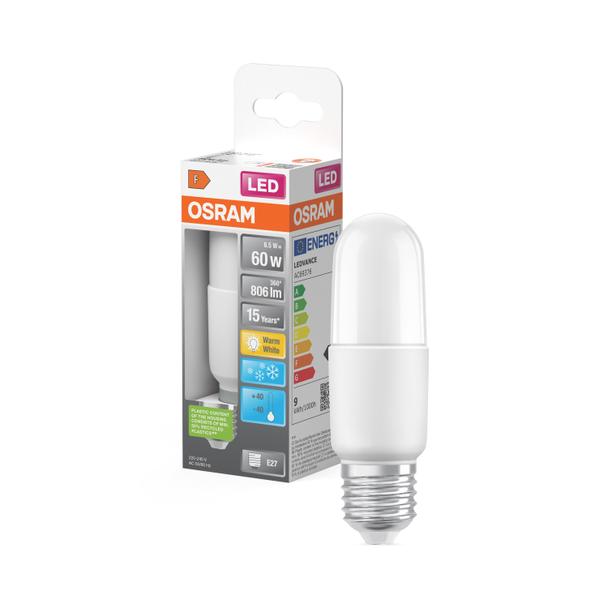 Lampa LED STAR CL STICK FR 60 non-dim 8W 827 E27