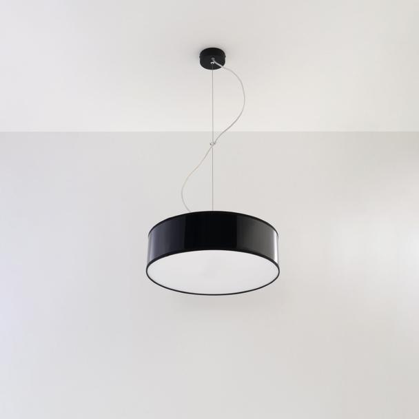 Sollux Lampa wisząca ARENA 35 czarna SL.0115