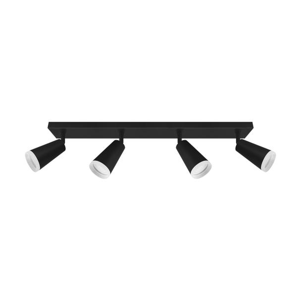 Oprawa dekoracyjna SANA GU10 4L BLACK 04148 IDEUS