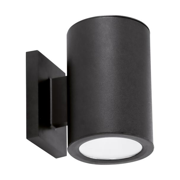 Natynkowy solarny kinkiet ogrodowy elewacyjny Bastion LED IP44 04373 IDEUS
