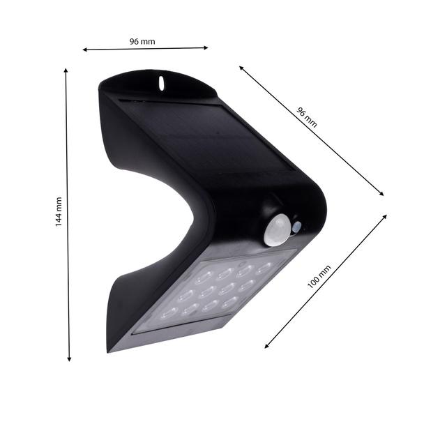Kinkiet solarny LED 1,5W IP65 BUTTERFY EKO-LIGHT EKO3867 Milagro