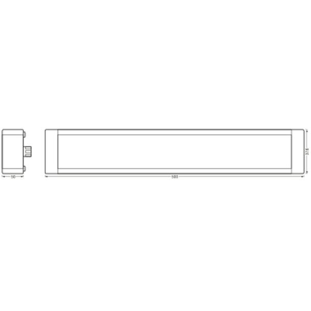 Oprawa SMART+ WIFI UNDER CABINET 50x3,75 TW